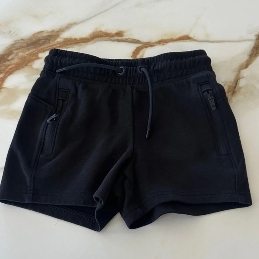 GAP kids Black Athletic Shorts